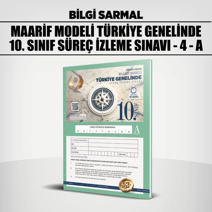 B.SARMAL 10.SINIF TÜRKİYE GENELİ (SİS) 4-A - 25-26